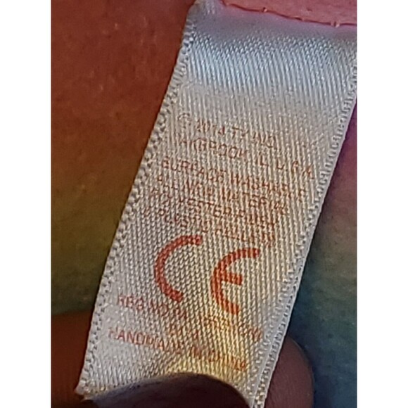 Ty 2014 Beanie Ballz Rainbow Pastel Tie Dye  Fish Retired Approx 5" - Picture 12 of 14